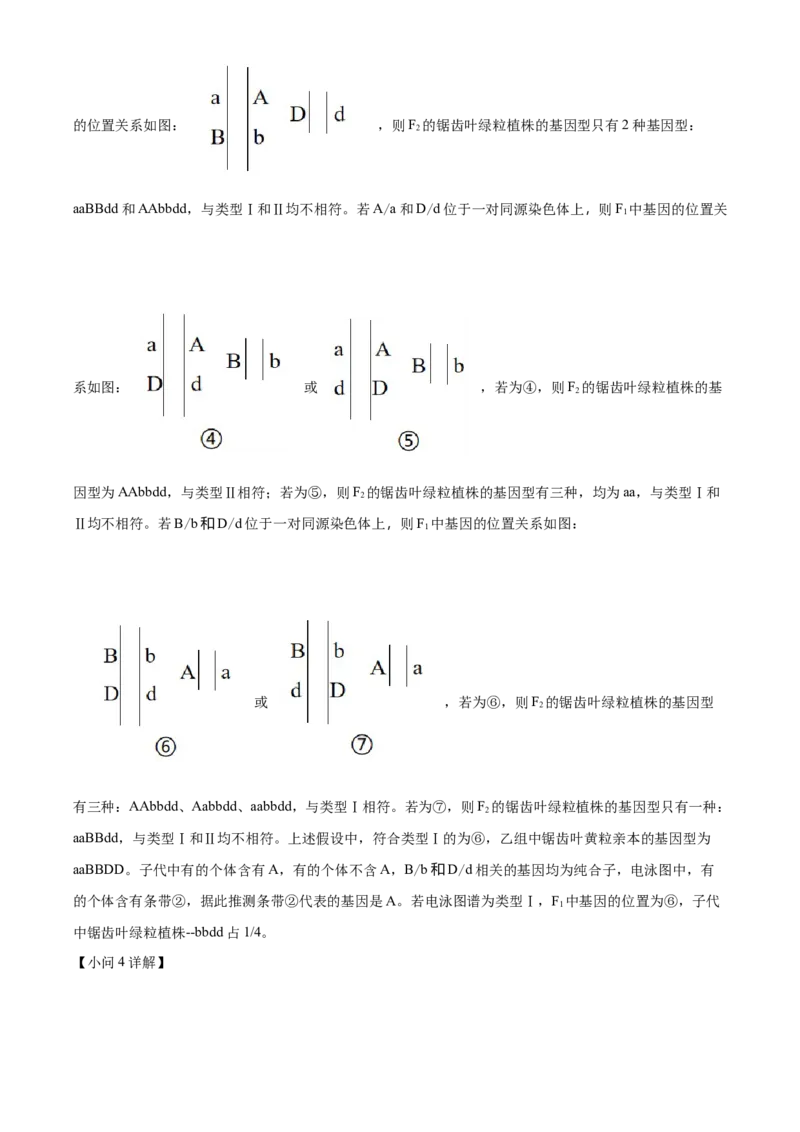 2024年新课标高考真题山东卷生物（解析版）_高考真题全网收集_生物学_2024年新高考山东卷生物高考真题解析（参考版）