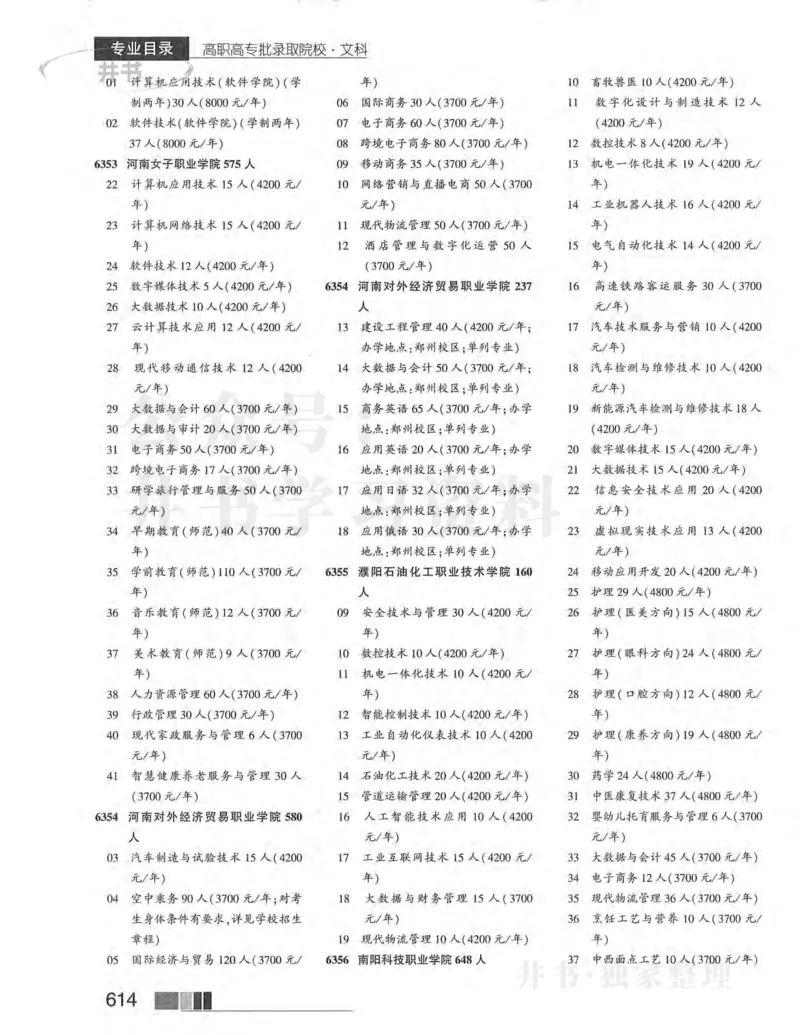 2024河南文科完整版_1.高考2025全国各省真题+答案_必看高考志愿填报价值2999_高考志愿填报_13-河南_河南17-23年_河南招生之友全套