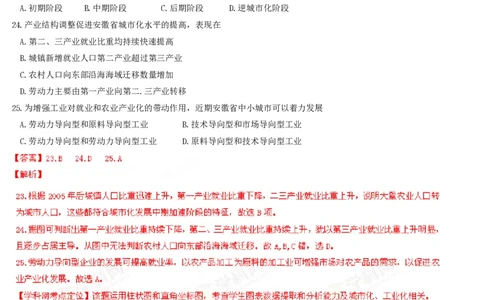 2013年高考地理试卷（安徽）（解析卷）_地理历年高考真题_新&middot;PDF版2008-2025&middot;高考地理真题_地理（按试卷类型分类）2008-2025_自主命题卷&middot;地理（2008-2025）