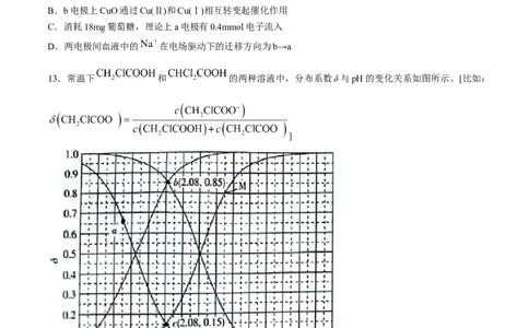 2024年新课标卷理综化学高考真题文档版（参考版）_2024年高考真题卷_课标卷（适用地区云南、河南、新疆、山西）