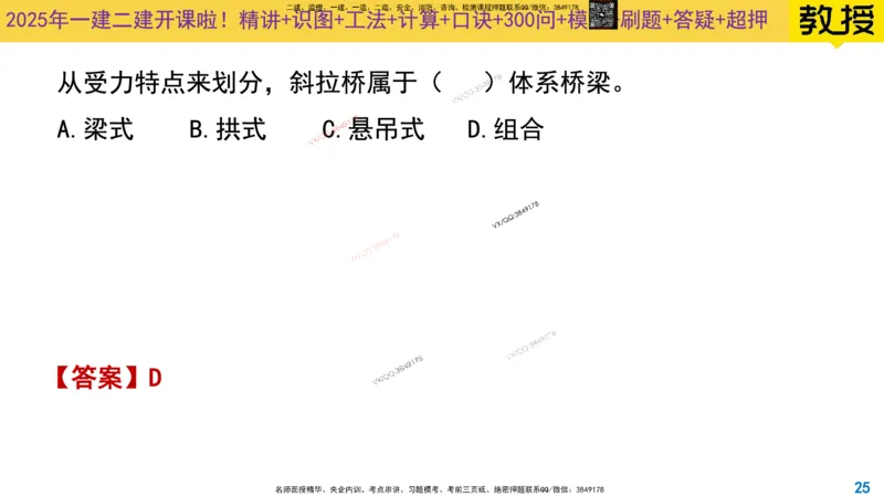 Removed_2025一建市政精讲11-桥梁的分类_2026年一级建造师_2026年一建市政_2025年一建市政SVIP_02-基础精讲✿高端面授✿深度强化_30-市政《超级精讲班》文昊XJ_讲义