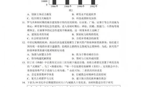 毕节市2026届高三年级高考第一次适应性考试历史(1)_2026年1月_260119贵州省毕节市2026届高三年级高考第一次适应性考试（毕节一诊）（全）