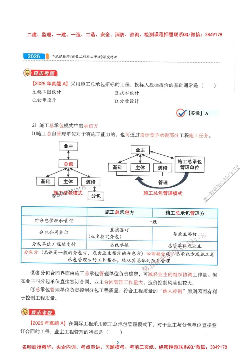 2026年二建管理-金月-精讲讲义+题库_2026二建全科_2026二级建造师（持续更新）看这里_2026二建管理SVIP_01-精华文档✿电子教材✿历年真题_30-2026年二建管理-金月-精讲讲义+题库推荐