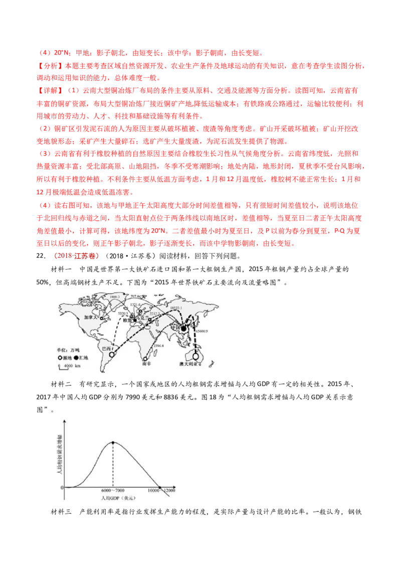专题14区域和区域发展-十年（2014-2023）高考地理真题分项汇编（解析卷）_近10年高考真题汇编（必刷）_十年（2014-2024）高考地理真题分项汇编（全国通用）