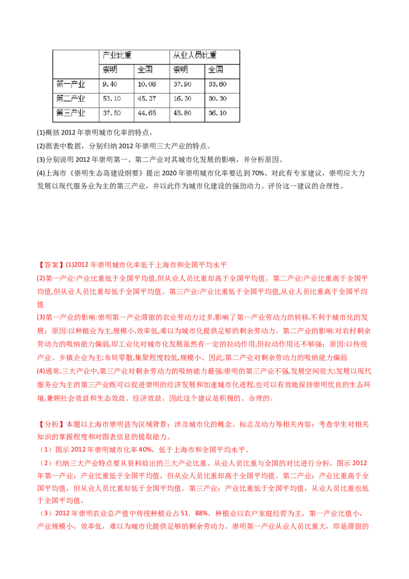 专题14区域和区域发展-十年（2014-2023）高考地理真题分项汇编（解析卷）_近10年高考真题汇编（必刷）_十年（2014-2024）高考地理真题分项汇编（全国通用）