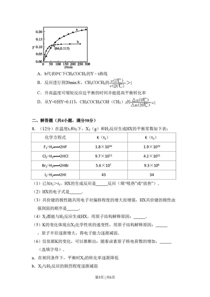 2011年高考化学试卷（北京）（空白卷）_化学历年高考真题_新&middot;PDF版2008-2025&middot;高考化学真题_化学（按试卷类型分类）2008-2025_自主命题卷&middot;化学（2008-2025）(1)