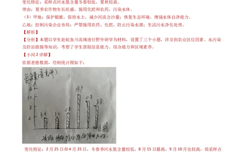 专题13人类与地理环境的协调发展-学易金卷：2023年高考真题和模拟题地理分项汇编（解析卷）_近10年高考真题汇编（必刷）_十年（2014-2024）高考地理真题分项汇编（全国通用）