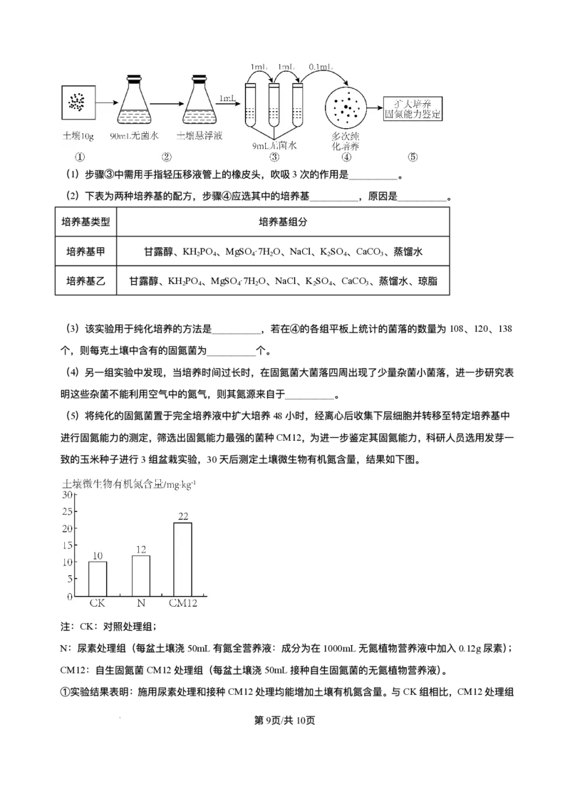 辽宁省七校协作体2026届高三上学期期初联考生物试卷（含解析）_2025年9月_250905辽宁省七校协作体2026届高三上学期期初联考（全科）_辽宁省七校协作体2026届高三上学期期初联考生物