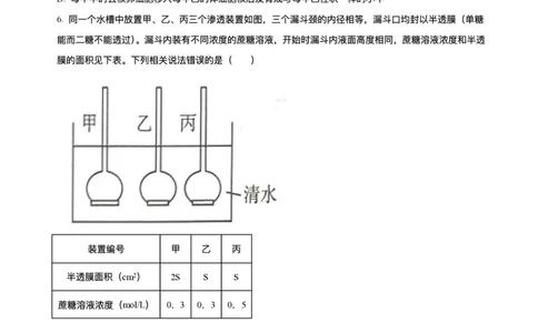 辽宁省七校协作体2026届高三上学期期初联考生物试卷（含解析）_2025年9月_250905辽宁省七校协作体2026届高三上学期期初联考（全科）_辽宁省七校协作体2026届高三上学期期初联考生物
