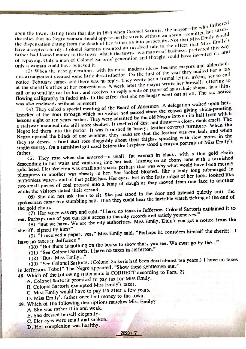 2023专四A卷答案_2025专四专八真题及备考资料_2009-2024专四真题+备考资料_历年2009-2023专四真题及答案PDF_专四答案解析