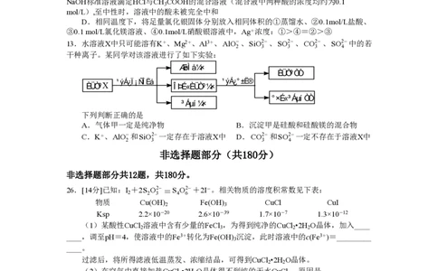 2012年高考化学试卷（浙江）（空白卷）_化学历年高考真题_新&middot;PDF版2008-2025&middot;高考化学真题_化学（按试卷类型分类）2008-2025_自主命题卷&middot;化学（2008-2025）(1)