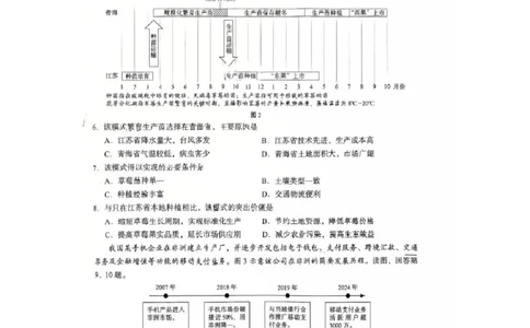 2026届高三海淀期末考试地理试题(1)_2026年1月_260123北京市海淀区2025一2026学年度第一学期期末统一检测（全科）