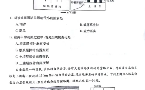地理(1)_2023年10月_0210月合集_2024届甘肃金太阳高三上学期10月阶段检测（24-114C）_甘肃金太阳2024届高三上学期10月阶段检测（24-114C）地理