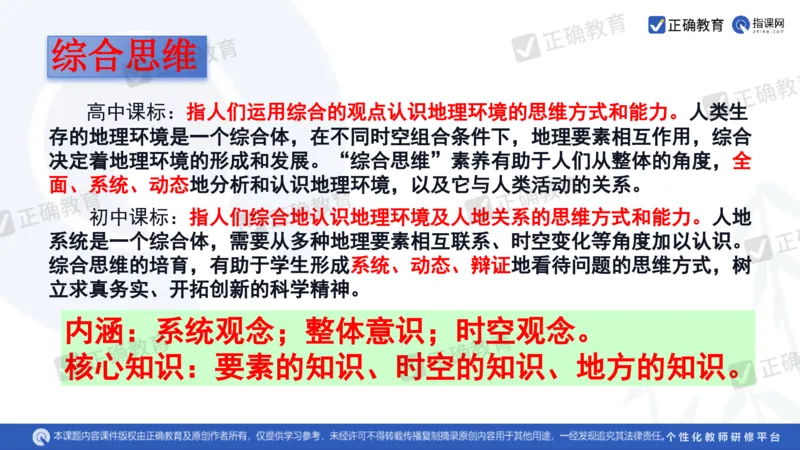 地理--曲阜师大附中徐伟《基于高考评价体系的地理命题趋向与复习备考策略》2.29_2024高考押题卷_152024其他平台全系列_资料2024版（名校︱机构）备考押题资料_新高考