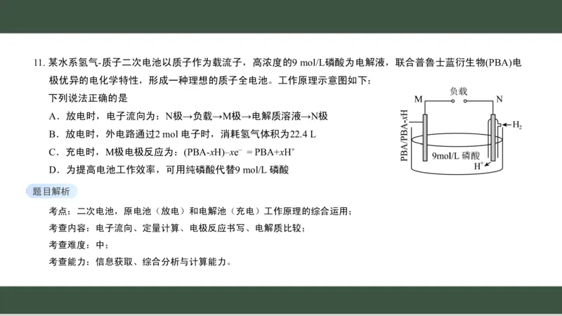 黑龙江省新时代高中教育联合体2026届高三上学期8月开学测试化学分析及详解_2025年8月_250828黑龙江省新时代高中教育联合体2026届高三上学期8月开学测试（全科）