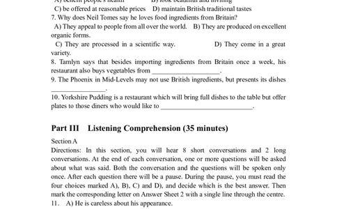 2011年6月英语四级真题_英语四六级整合_英语四六级真题版本二此版为主此文件夹会持续更新_四级真题_1.四级真题+答案解析+听力音频(1989-2025)_1989-2013年赠品，四级14年改版