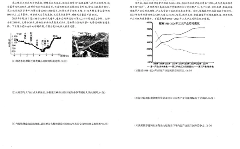 辽宁协作校2025-2026学年度上学期期末考试高三试题地理(1)_2026年1月_260120辽宁协作校2025-2026学年度上学期期末考试高三试题（全科）