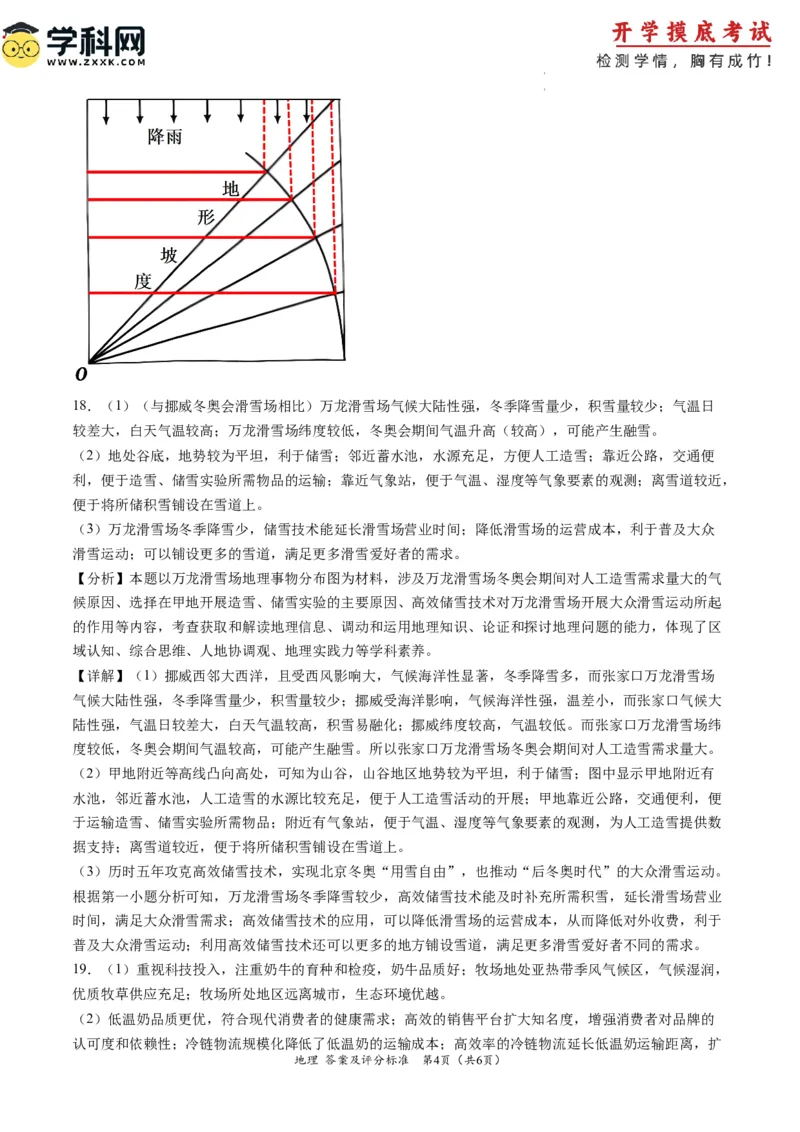 地理-2024届新高三开学摸底考试卷（新高考通用）01（解析版）_2024届新高三开学摸底考试卷_地理-2024届新高三开学摸底考试卷_地理-2024届新高三开学摸底考试卷（新高考通用）01_39440847