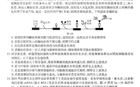 重庆市南开中学高2025届高三第八次质量检测生物_2025年5月_250510重庆市南开中学高2025届高三第八次质量检测（全科）_重庆市南开中学高2025届高三第八次质量检测生物