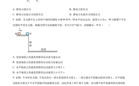 2024年高考广西卷物理真题（原卷版）_高考真题全网收集_物理_2024年新高考广西卷物理高考真题解析（参考版）