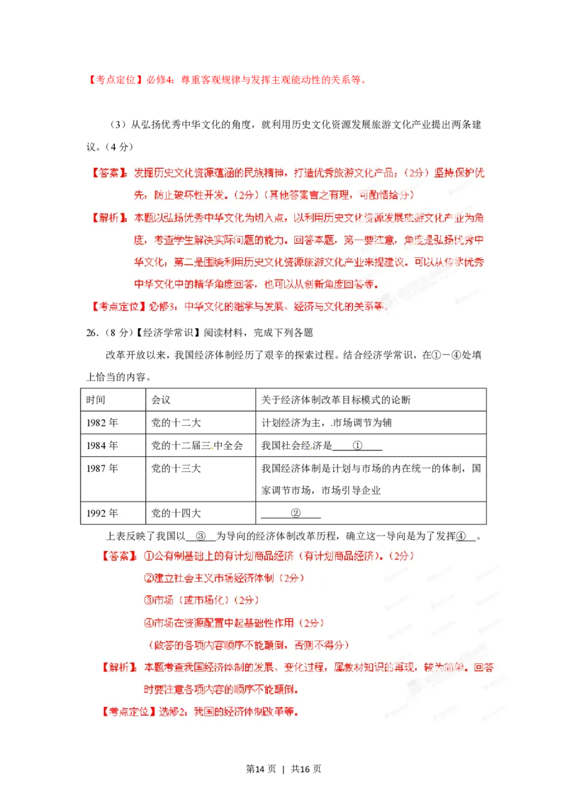 2012年高考政治试卷（海南）（解析卷）_政治历年高考真题_新&middot;PDF版2008-2025&middot;高考政治真题_政治（按年份分类）2008-2025_2012&middot;政治高考真题