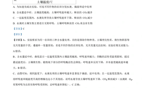 精品解析：2026届云南省高三模拟预测生物试题（解析版）(1)_2026年1月_2601252026届云南省高三普通高中学业水平选择性考试调研测试