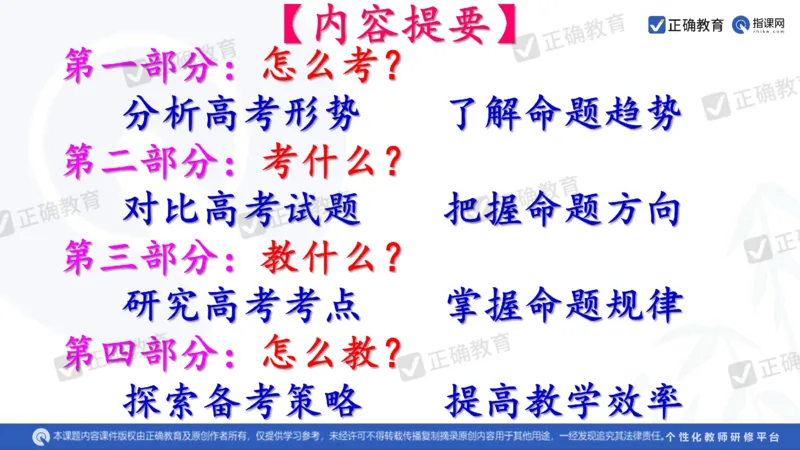 化学---西安89中董啸《剖析高考试题探索命题规律精准高效备考&mdash;&mdash;2024全国卷化学冲刺复习备考建议》3.16_2024高考押题卷_152024其他平台全系列_2024《高考考前预测分析》