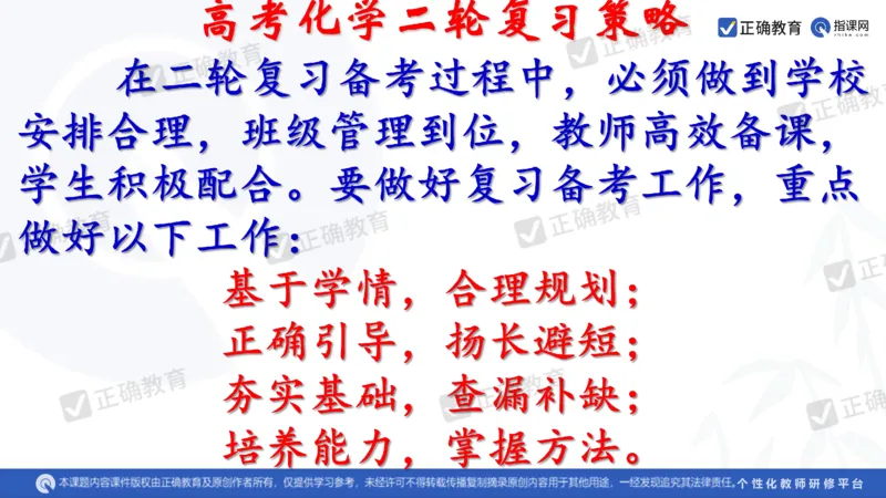 化学---西安89中董啸《剖析高考试题探索命题规律精准高效备考&mdash;&mdash;2024全国卷化学冲刺复习备考建议》3.16_2024高考押题卷_152024其他平台全系列_2024《高考考前预测分析》