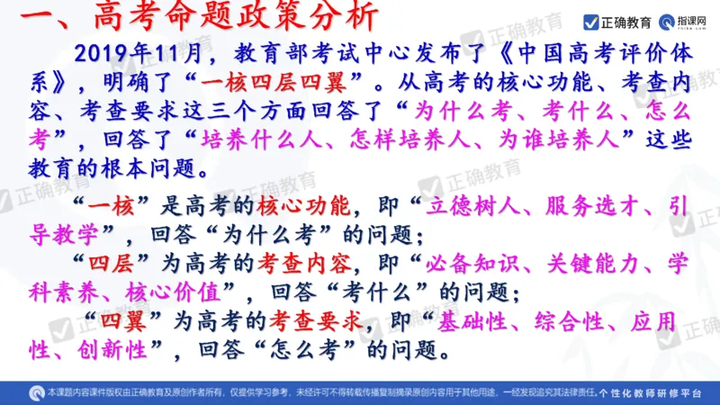 化学---西安89中董啸《剖析高考试题探索命题规律精准高效备考&mdash;&mdash;2024全国卷化学冲刺复习备考建议》3.16_2024高考押题卷_152024其他平台全系列_2024《高考考前预测分析》