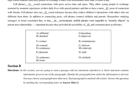 2013年12月六级考试真题（二）_英语四六级整合_英语四六级真题版本二此版为主此文件夹会持续更新_六级真题_1.六级真题+答案解析+听力音频_2013年12月CET6_01、真题PDF版（推荐打印）❤