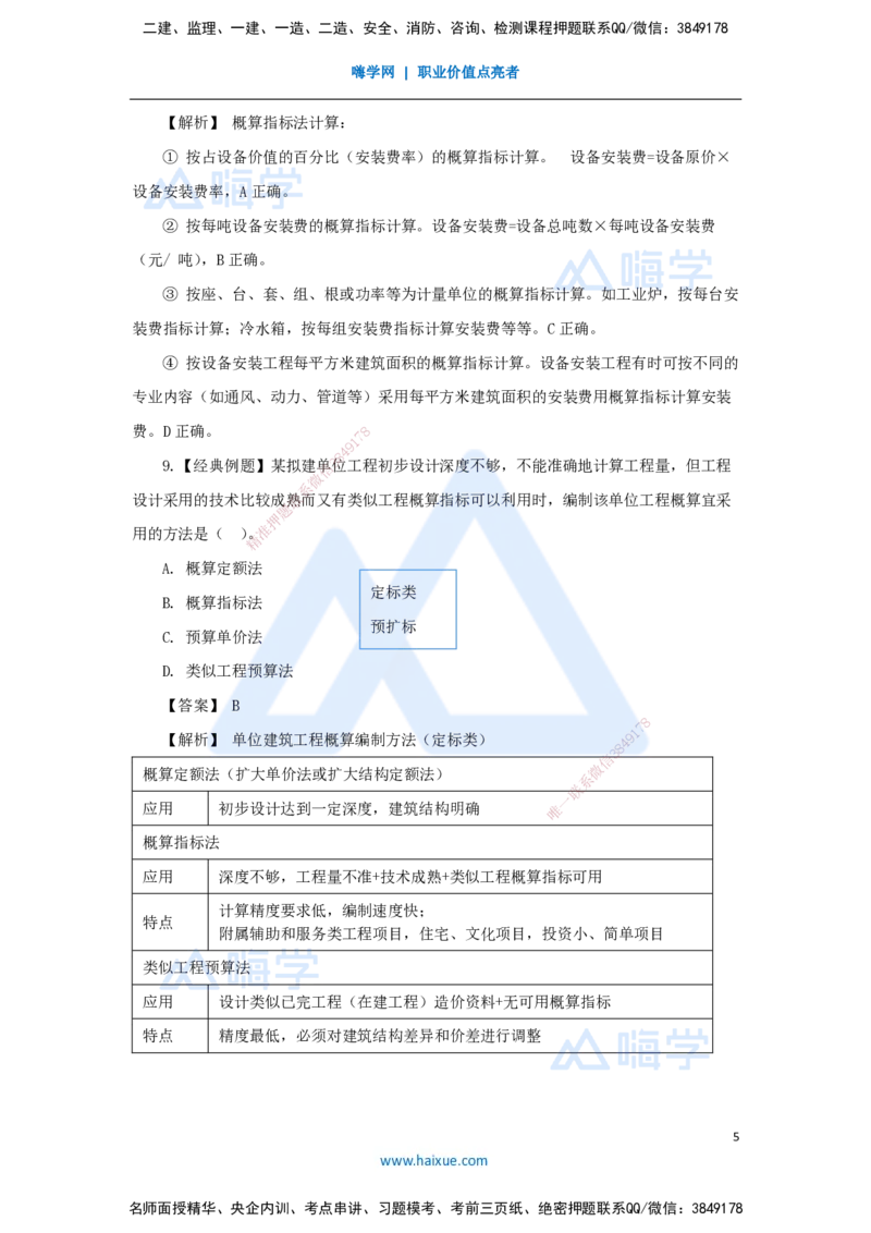 22.2025王晓波-万能母题特训-（21）第15章设计概算与施工图预算1_2026年一级建造师_2026年一建经济_2025年一建经济SVIP_03-习题精析✿实战特训✿模考通关_讲义
