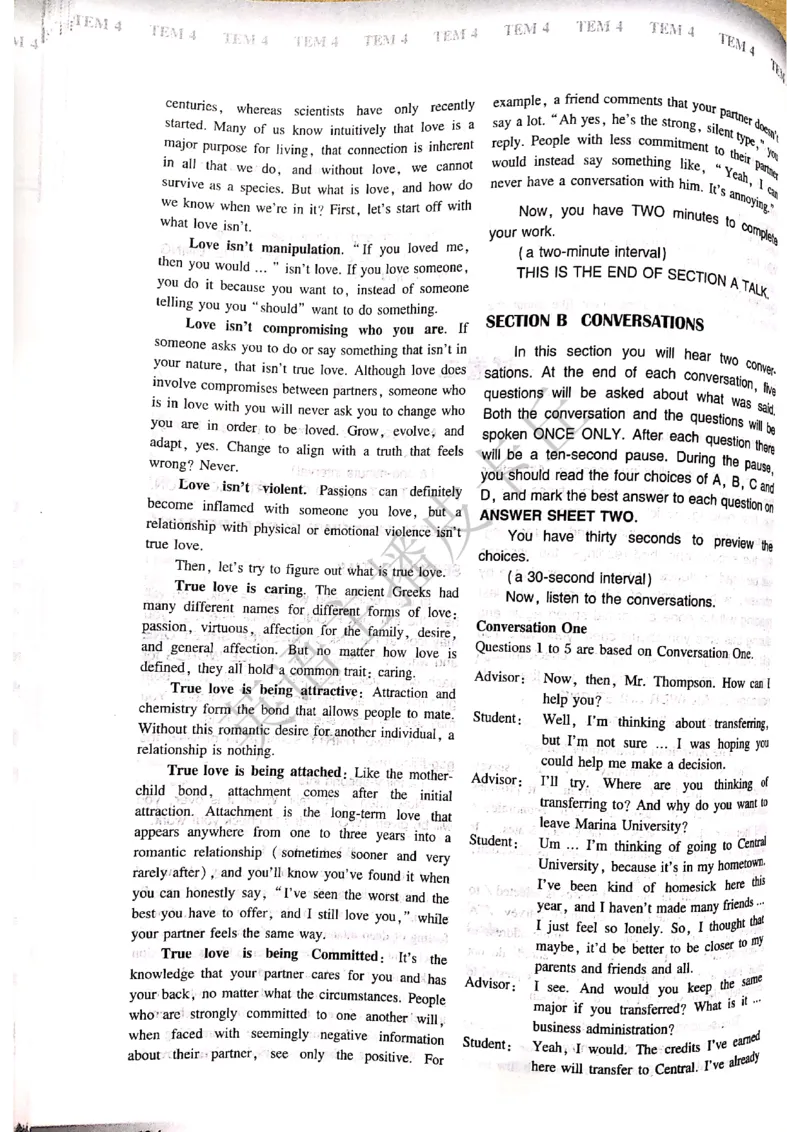 2024年专四预测卷答案2_2025专四专八真题及备考资料_2025专四备考资料_022025专四预测押题卷13+5套_2024年专四预测押题卷13套（附听力及答案解析）