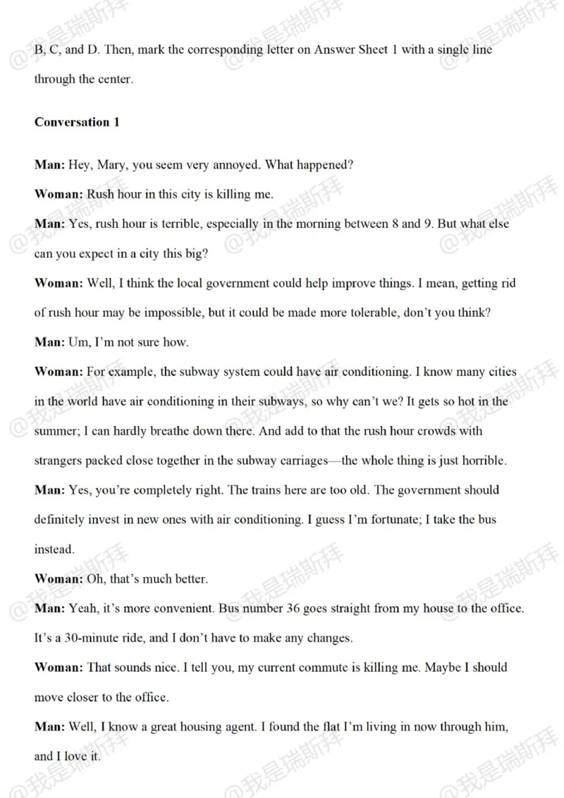 2025英语四级听力原文_英语四六级整合_英语四六级真题版本一此版本可作为补充_大学英语CET4_X0_01-四级历年真题及答案解析+听力音频_2025年6月四六级考试真题答案（真题待更新）_四级