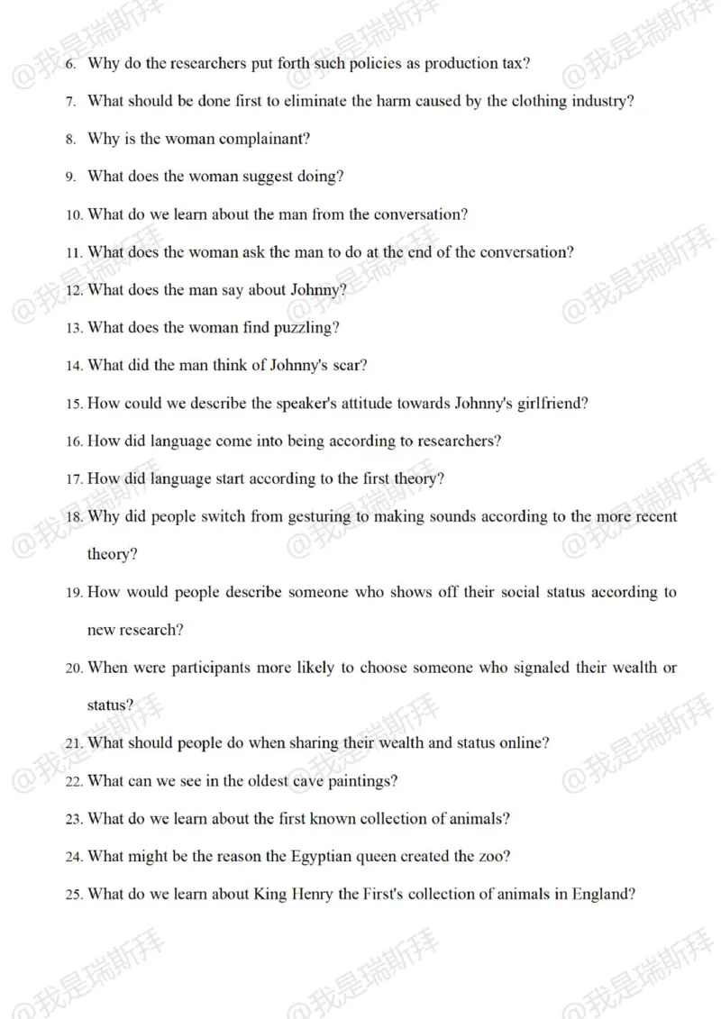 2025英语四级听力原文_英语四六级整合_英语四六级真题版本一此版本可作为补充_大学英语CET4_X0_01-四级历年真题及答案解析+听力音频_2025年6月四六级考试真题答案（真题待更新）_四级