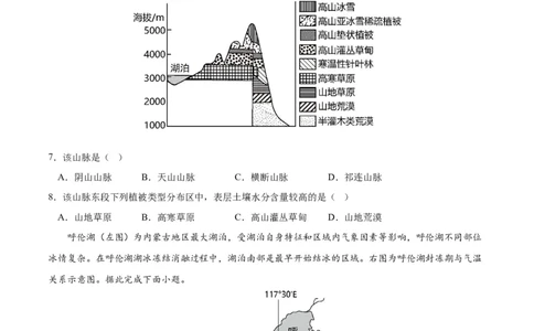 地理（全国甲卷）（考试版）A4_2023高考押题卷_学易金卷-2023学科网押题卷（各科各版本）_2023学科网押题卷-学易金卷-地理_地理（全国甲卷）-学易金卷：2023年高考考前押题密卷