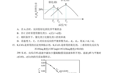 （教研室提供）山东省泰安肥城市2025-2026学年高三上学期开学学情诊断化学试题_2025年9月_250914山东省泰安肥城市2025-2026学年高三上学期开学考试（全科）