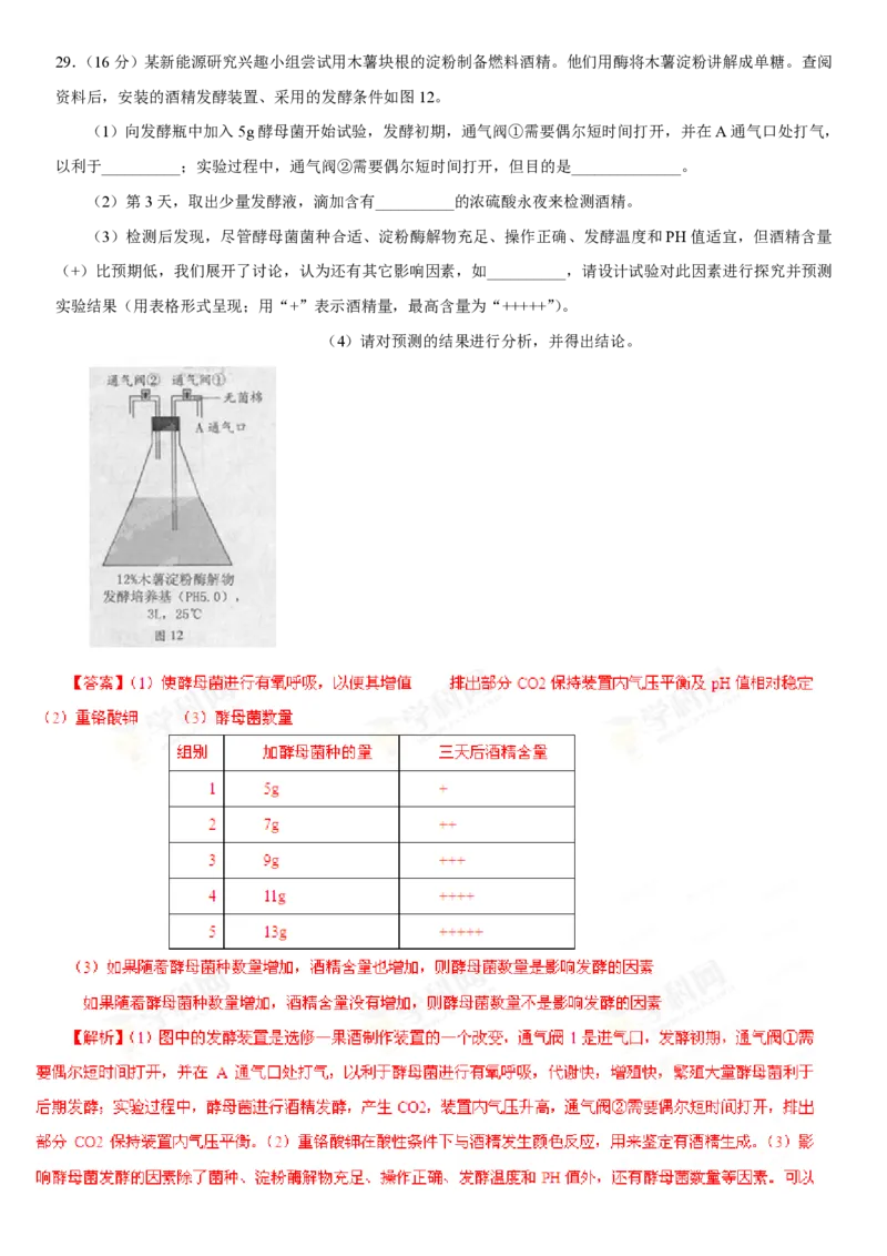 2013年高考生物试卷（广东）（解析卷）_生物历年高考真题_新&middot;PDF版2008-2025&middot;高考生物真题_生物（按省份分类）2008-2025_2008-2025&middot;（广东）生物高考真题