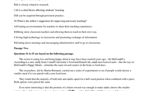 2016年12月四级真题（第三套)_英语四六级整合_英语四六级真题版本二此版为主此文件夹会持续更新_四级真题_1.四级真题+答案解析+听力音频(1989-2025)_2016年_2016年12月CET4