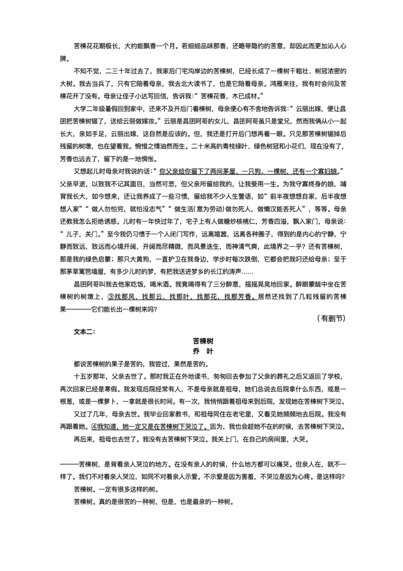 湖南佩佩教育战略合作学校2026届高三1月第二次联考语文试题(1)_2026年1月_260107湖南佩佩教育战略合作学校2026届高三1月第二次联考（全科）