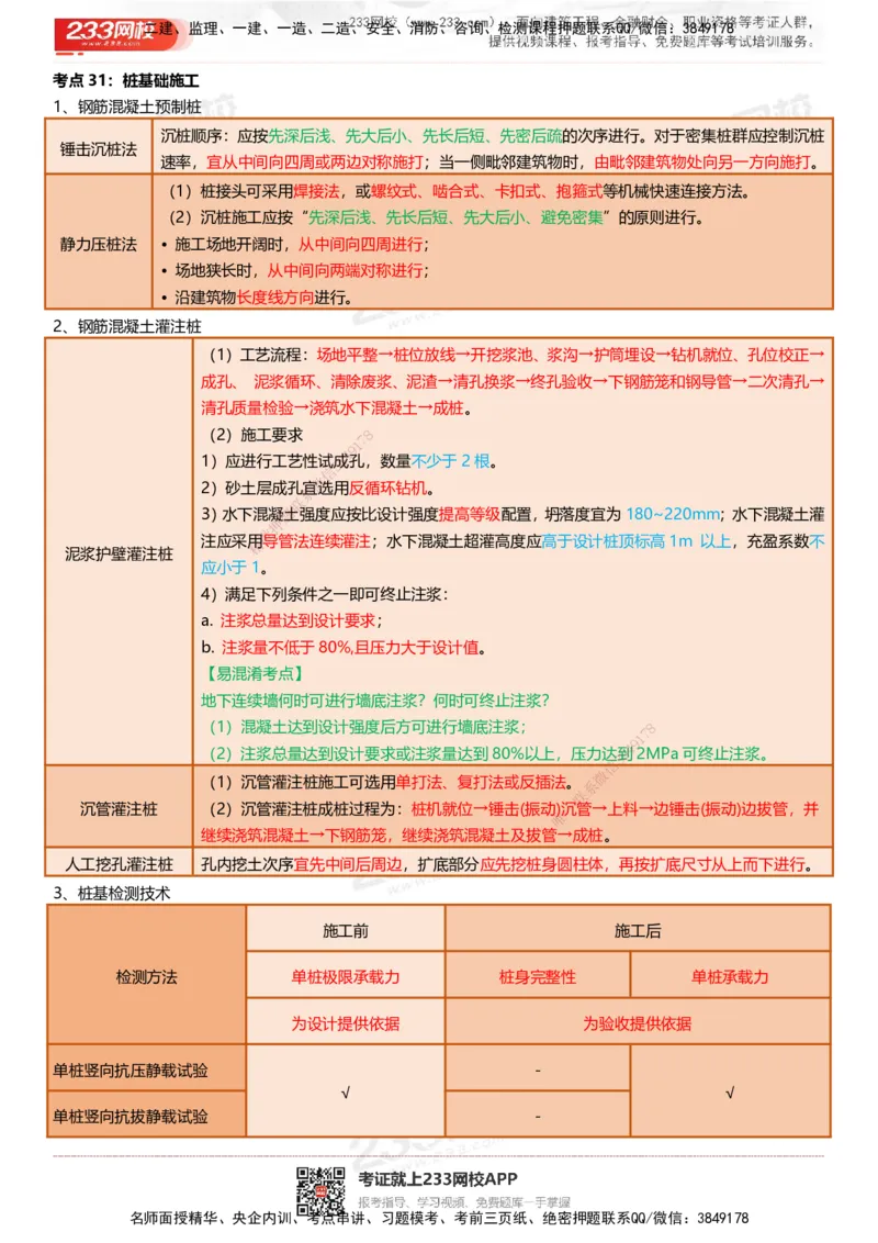 233-建筑-四色笔记（共53页）_2026年一级建造师_2026年一建建筑_2025年一建建筑SVIP_01-精华文档✿电子教材✿历年真题_53-建筑《模考大赛试卷+四色笔记》233