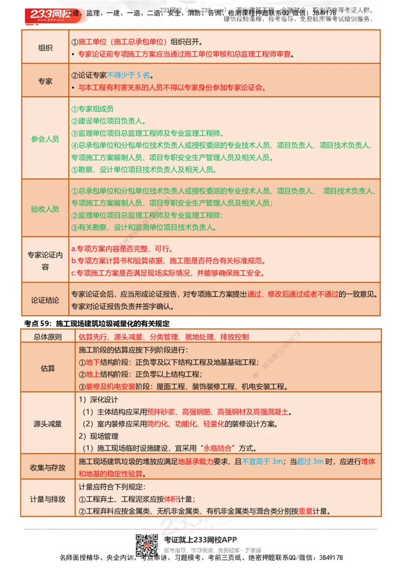 233-建筑-四色笔记（共53页）_2026年一级建造师_2026年一建建筑_2025年一建建筑SVIP_01-精华文档✿电子教材✿历年真题_53-建筑《模考大赛试卷+四色笔记》233