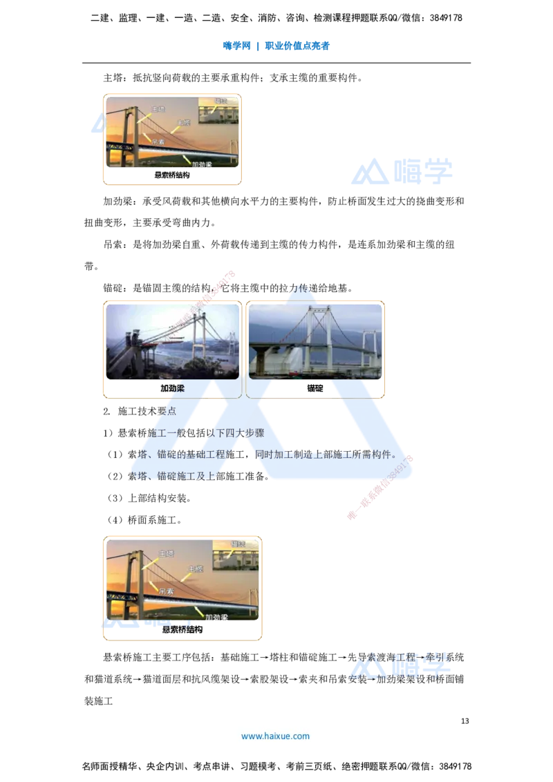 24.2025王欢-3D实景通关-专题二（12）拱桥+斜拉桥+悬索桥_2026年一级建造师_2026年一建市政_2025年一建市政SVIP_02-基础精讲✿高端面授✿深度强化_27-市政《实景精讲通关》王欢HX
