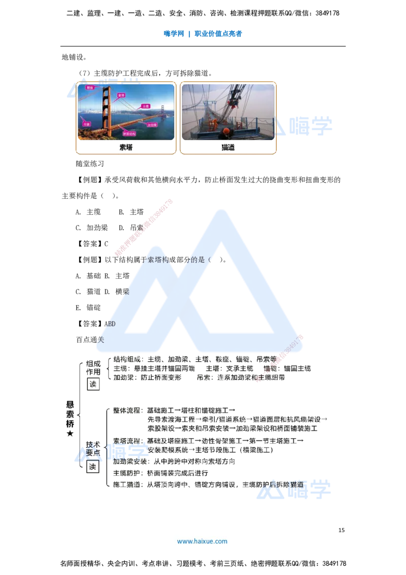 24.2025王欢-3D实景通关-专题二（12）拱桥+斜拉桥+悬索桥_2026年一级建造师_2026年一建市政_2025年一建市政SVIP_02-基础精讲✿高端面授✿深度强化_27-市政《实景精讲通关》王欢HX