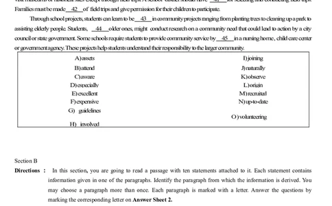 2015年6月大学英语四级真题（三）_英语四六级整合_英语四六级真题版本二此版为主此文件夹会持续更新_四级真题_1.四级真题+答案解析+听力音频(1989-2025)_2015年_2015年06月CET4