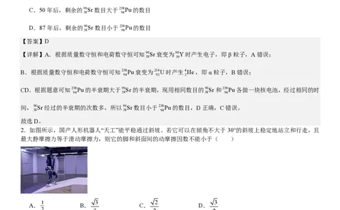 山东物理-答案-p_近10年高考真题汇编（必刷）_2024年高考真题_高考真题（截止6.29）_山东卷副科（6科全）