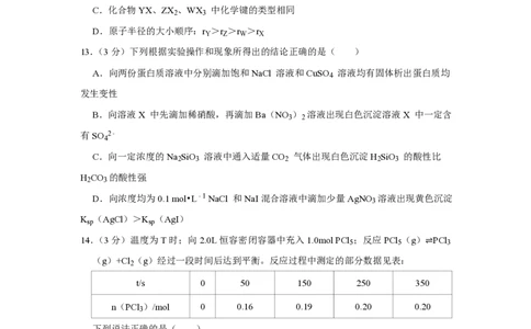 2012年高考化学试卷（江苏）（空白卷）_化学历年高考真题_新&middot;PDF版2008-2025&middot;高考化学真题_化学（按年份分类）2008-2025_2012&middot;高考化学真题