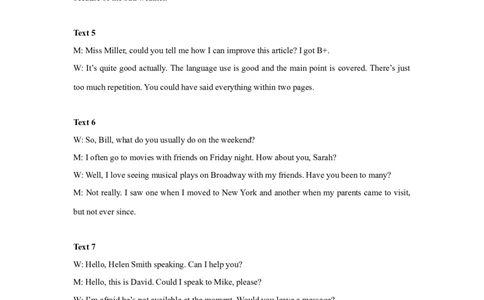 03高考真题2020全国2卷3卷（试题+答案+文本）_2024年5月_01按日期_1号_2024高考英语听力专题（80套模拟训练+历年真题）(附音频）_2005-2023年高考英语听力真题汇总