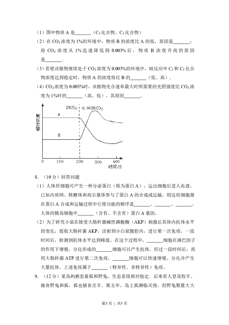 2011年高考生物试卷（新课标）（空白卷）_生物历年高考真题_新&middot;PDF版2008-2025&middot;高考生物真题_生物（按省份分类）2008-2025_2008-2025&middot;（湖北）生物高考真题