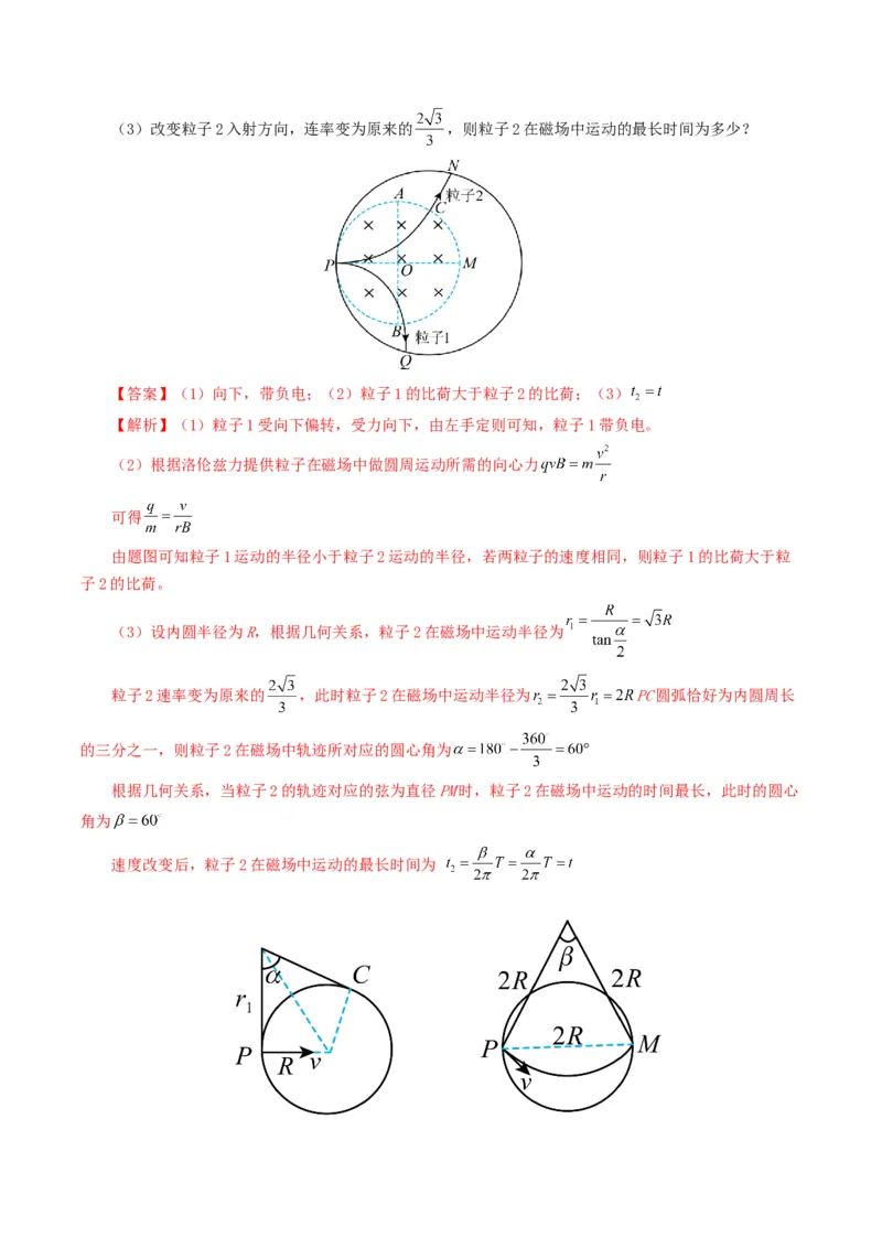 专题10磁场-2024年高考真题和模拟题物理分类汇编（教师卷）_近10年高考真题汇编（必刷）_十年（2014-2024）高考物理真题分项汇编（全国通用）