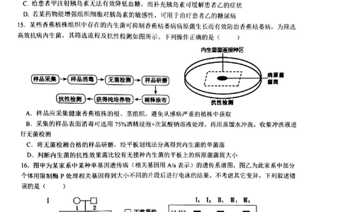 生物试卷(1)_2026年1月_260126江西省五市十校协作体2025-2026学年高三上学期1月期末阶段性作业（全科）_江西省五市十校协作体2025-2026学年高三上学期1月期末阶段性作业生物试题含答案
